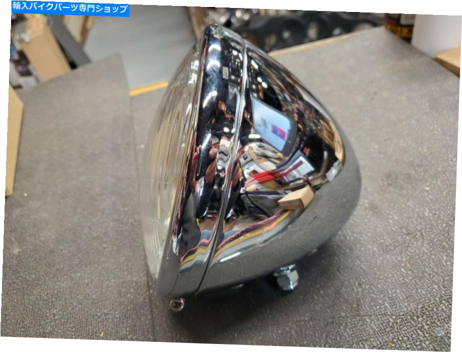 クロームパーツ ナックルヘッドパンヘッドハーレースプリンガーヘッドライトUL Flathead WL Hummer Chr..