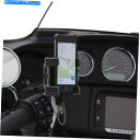 クロームパーツ CiROプレミアムペッキマウントスマートフォン/ GPSホルダー充電器クロム＃50210 Ciro Premium Perch Mount Smartphone/GPS Holder with Charger Chrome 50210