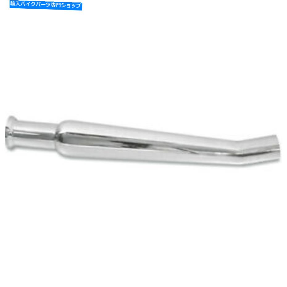 クロームパーツ Emgo Megaphoneマフラー - Upswept Right | 80-84011 Emgo Megaphone Muffler - Upswept Right | 80-84011