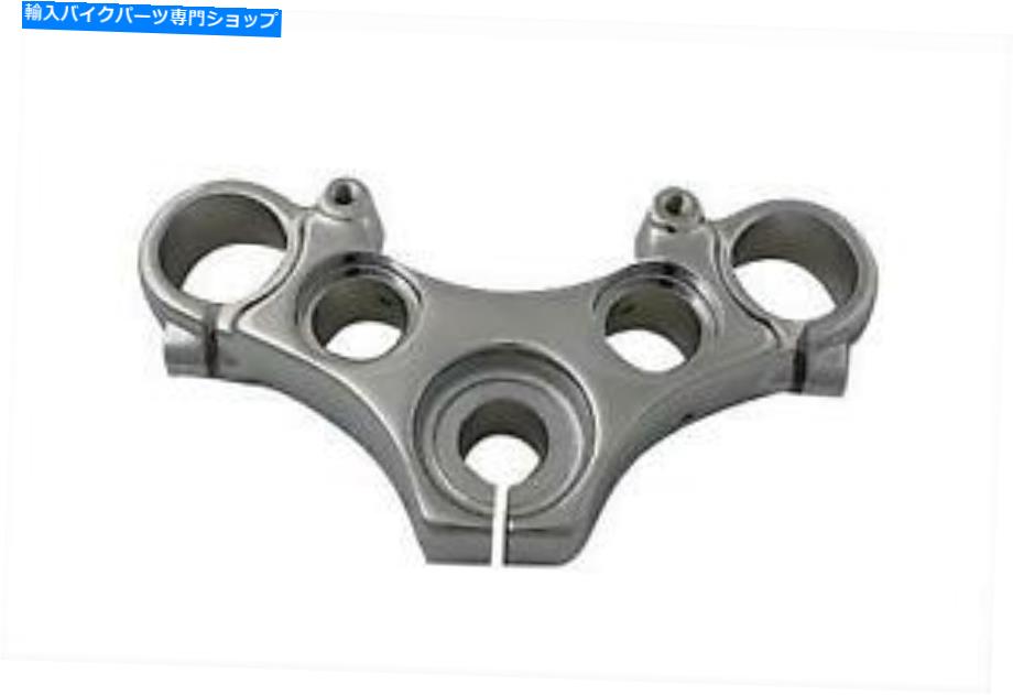 クロームパーツ Harley XL FXD FXRのための39mmの上部のクロムトリプルツリーはOEM 45739-87を置き換えます 39mm Upper / Top Chrome Triple Tree for Harley XL FXD FXR replaces OEM 45739-87