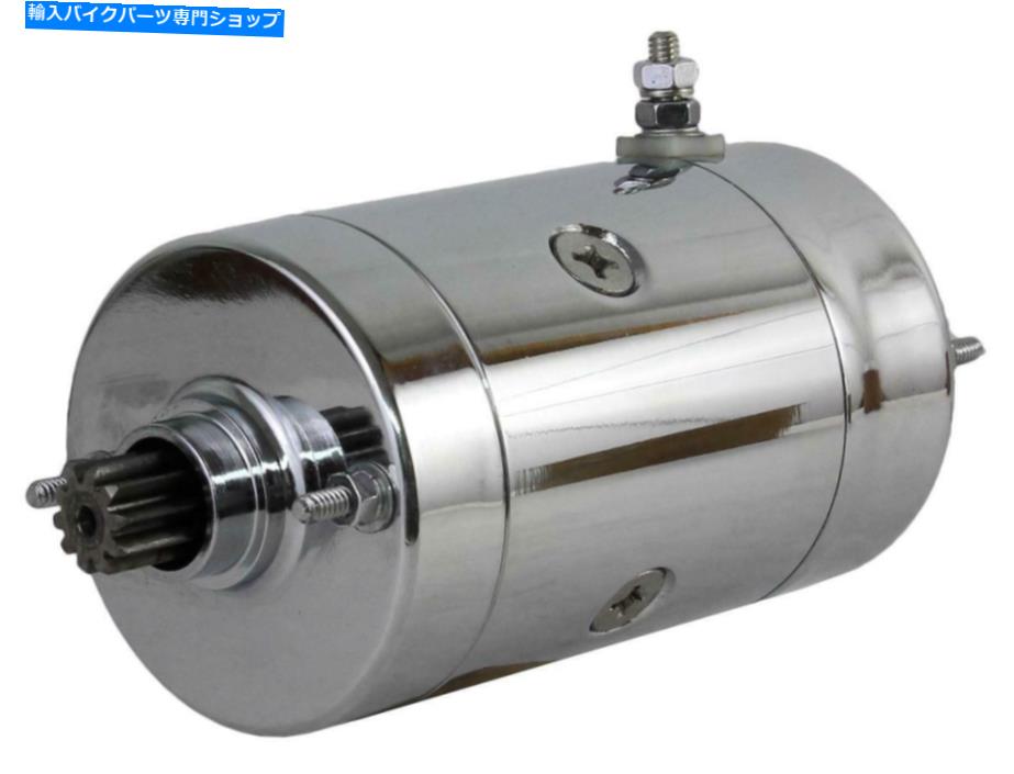 クロームパーツ Chrome Starterフィット85 86ハーレーダビッドソンFXRC低グライドカスタム1340CC日立 CHROME STARTER FITS 85 86 HARLEY DAVIDSON FXRC LOW GLIDE CUSTOM 1340CC HITACHI