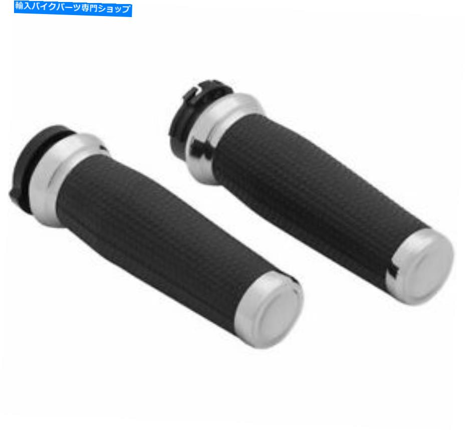 クロームパーツ Kuryakyn 5940 V-Twinのための血圧 Kuryakyn 5940 Thresher Grips For V-Twin