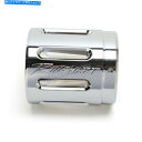 クロームパーツ Rinehart Chrome 4 In。スロットスタイルの機械加工エンドキャップ - 900-0137 Rinehart Chrome 4 i...