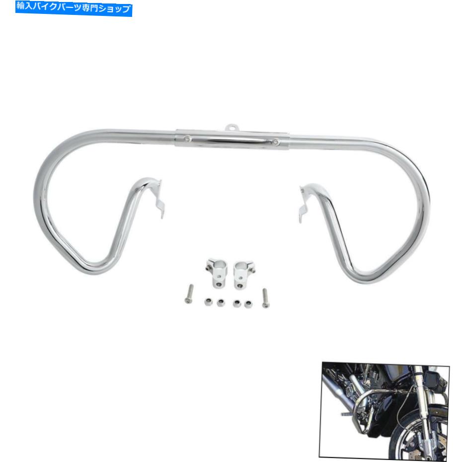 クロームパーツ Harley V-Rod 2002-2017ナイトロッドスペシャルのためのクロムエンジンガードハイウェイバー Chrome Engine Guard Highway Bar For Harley V-Rod 2002-2017 Night Rod Special