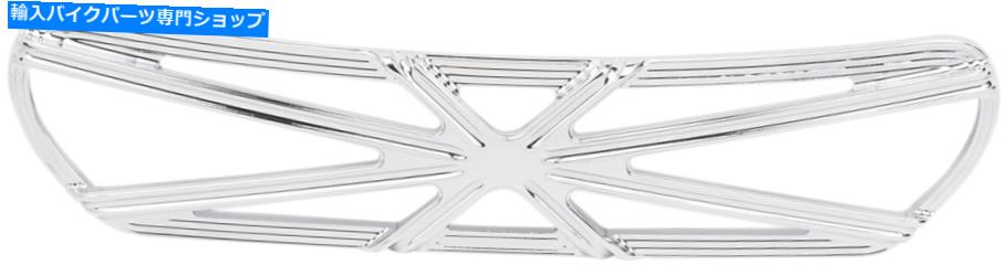 クロームパーツ Arlen Ness - 30-345 - 10ゲージフェアリングインサート、クロムハーレーエレクトラグライドウルトラ Arlen Ness - 30-345 - 10-Gauge Fairing Insert, Chrome Harley Electra Glide Ultra