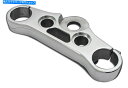 クロームパーツ 49mm fxd dyna v-Twin 24-0924 Y2用ハーリートリプルツリークロムアルミトップクランプ Harley Triple Tree Chrome Aluminum Top Clamp For 49mm FXD Dyna V-Twin 24-0924 Y2