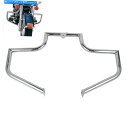 クロームパーツ ハーレー・フランチ・ソフト・デラックス2005-2016用エンジンガードクラッシュバーハイウェイクローム Engine Guard Crash Bar Highway Chrome For Harley FLSTNI Softail Deluxe 2005-2016