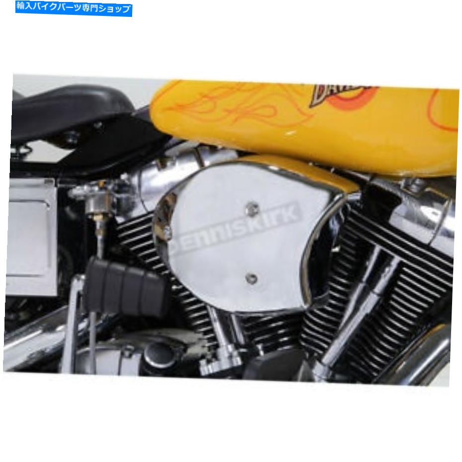 クロームパーツ Wyatt Gatling Chromeエアクリーナアセンブリ - 34-0471 Wyatt Gatling Chrome Air Cleaner Assembly - 34-0471