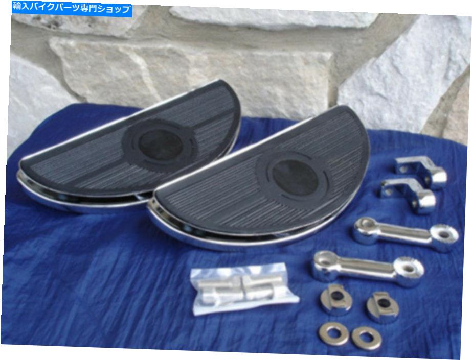 クロームパーツ Harley Dyna Wide Glide＆FX 1984＆up Shaker Floorboards部品 FOR HARLEY DYNA WIDE G..