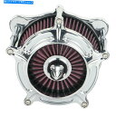 クロームパーツ Harley Tri Street Glide Flhxs Fat Bobのためのクロムスパイクエアクリーナー摂取フィルター Chrome Spike Air Cleaner Intake Filter For Harley Tri Street Glide FLHXS Fat Bob