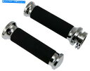 クロームパーツ Ruke Grips、Alogium Chrome、Harley - Davidson Flt 2008 - プレゼント Duke Grips,...