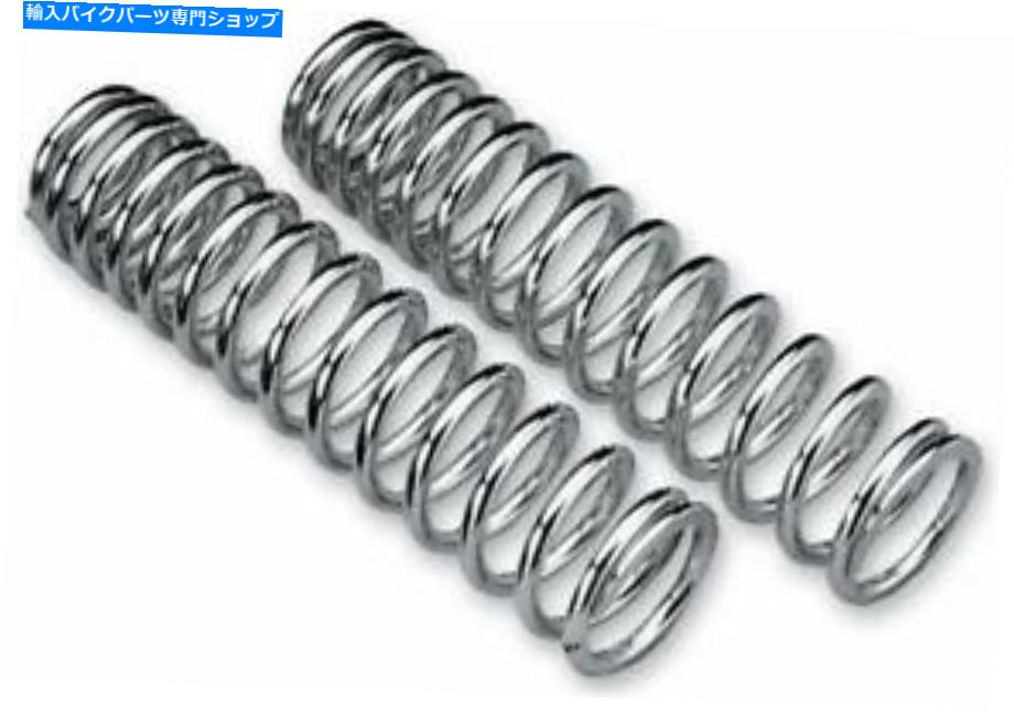 ѡ ץå12꡼ꥢåץ󥰥졼ȡ140ݥ/ - 190ݥ/ Progressive 12 Series Rear Shock Springs Chrome Rate: 140 lbs/in-190 lbs/in