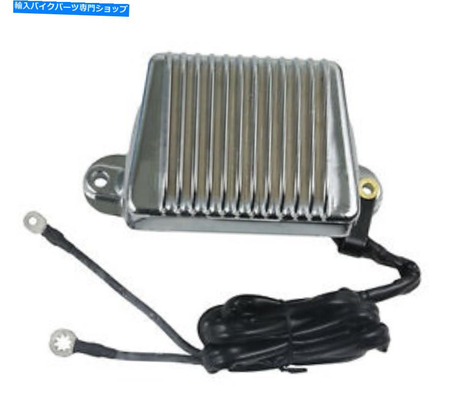 クロームパーツ クローム電圧レギュレータFITSハーレーダビッドソンロードキング2002-03 38A-48A 7450502 CHROME VOLTAGE REGULATOR FITS HARLEY DAVIDSON ROAD KING 2002-03 38A-48A 7450502