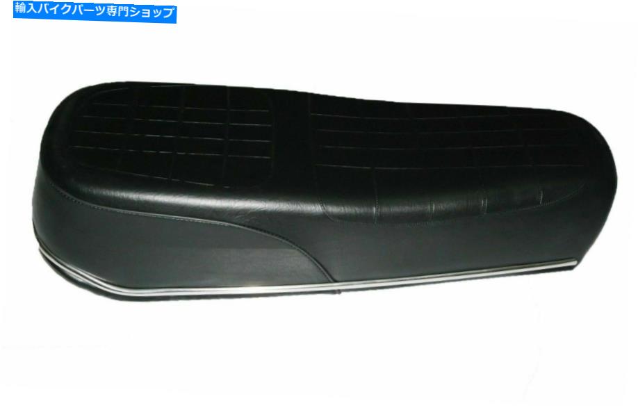 クロームパーツ ヤマハRX100 RX125 RX 100 RX 125 Chrome RIM ECS付き完全シートアセンブリ Yamaha Rx100 Rx125 Rx 100 Rx 125 Complete Seat Assembly With Chrome Rim ECs