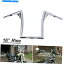 クロームパーツ Harley Sportster 883 1200カスタム用クローム16 "1-1 / 4" APEハンガーハンドルバー Chrome 16" Rise 1-1/4" Ape Hanger Handlebar For Harley Sportster 883 1200 Custom