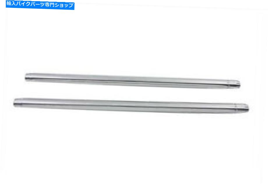 クロームパーツ V-Twin 24-1351 - Chrome 35mmフォークチューブセット25-1 / 4 "全体のLengt V-Twin 24..