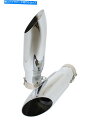クロームパーツ 1 3/4「二重放射サイクレスShighty Stealth GP排気ワンピースクローム1.75」 1 3/4" Dual Radiant Cycles Shorty Stealth GP Exhaust One Piece Chrome 1.75"