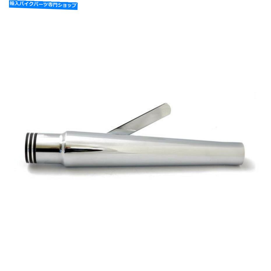 クロームパーツ Silencer Trump Chrome、Chrome Tip、Harley Davidson用エンドサイレンサー Silencer Trump Chrome, With Chrome Tip, End Silencer for Harley Davidson
