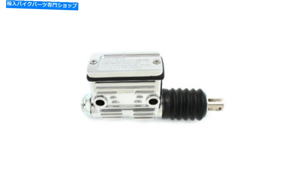 クロームパーツ クロームリアブレーキマスターシリンダーアッシーw /ピストンロッドハーリーフフラスト..