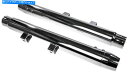 クロームパーツ ハードドライブHDラジウムマフラークロムW /クロムエンドキャップ Harddrive Hd Radium Mufflers Chrome W/...