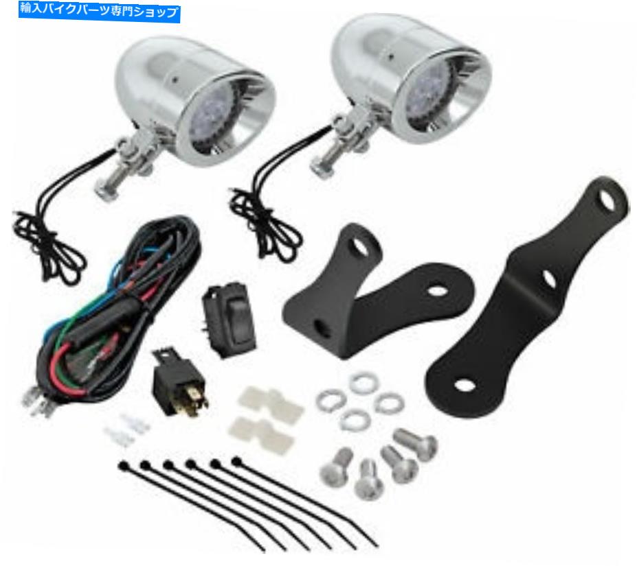 ѡ ӥåХ¤СLEDư饤ȥ30-109L Big Bike Parts Forged Bar LED D...