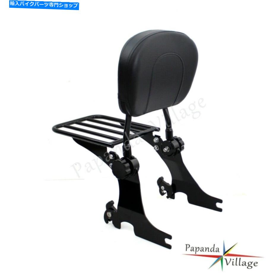 クロームパーツ Harley Sportster XLモデル1994-2003のための調節可能な取り外し可能背もたれのSissy Bar Adjustable Detachable Backrest Sissy Bar For Harley Sportster XL Model 1994-2003