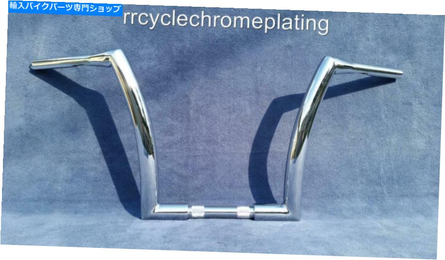 クロームパーツ Chrome 14 "DNAモンスターAPEバー脂肪ワイド1-1 / 2ハーレーハンドルバーズロードキングFLHR CHROME 14" DNA MONSTER APE BARS FAT WIDE 1-1/2 HARLEY HANDLEBARS Road King FLHR