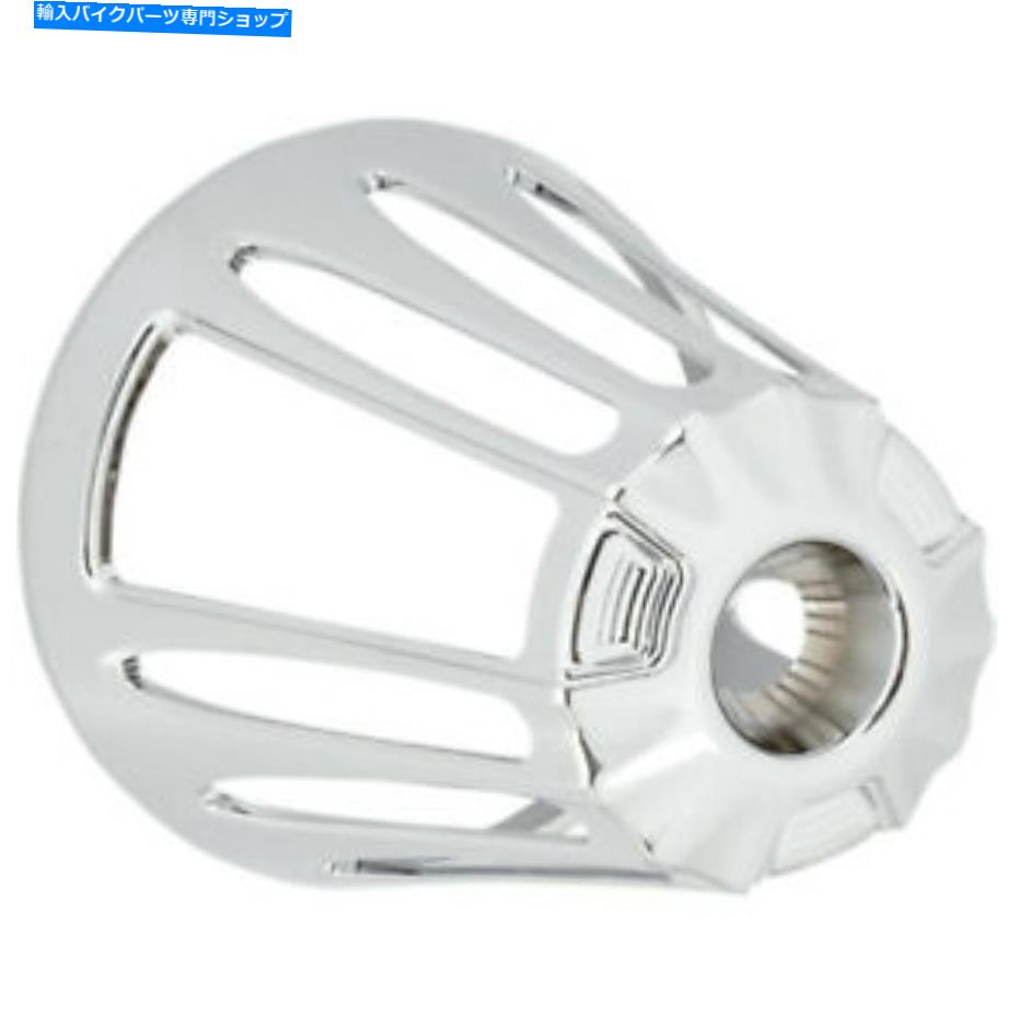 クロームパーツ Monster Sucker Air Cleans HarleyのためのArlen Ness Chrome Deep Cutカバー Arlen Ness Chrome Deep Cut Cover for Monster Sucker Air Cleaners Harley