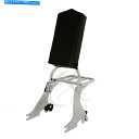 クロームパーツ 背もたれのSissy Barの荷物ラックフィットハーレースポーツスター883 1200カスタム04-21 Backrest Sissy Bar Luggage Rack Fit For Harley Sportster 883 1200 Custom 04-21