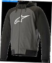 クロームパーツ アルピネスタック4200918-1432-3Xクロームスポーツパーカージャケット Alpinestars 4200918-1432-3X Chrome Sport Hoodie Jacket