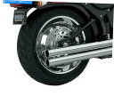クロームパーツ バンスとハインズビッグショットロングエンドキャップCHR 16919排気アクセサリー VANCE AND HINES BIG SHOT LONG...