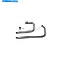 クロームパーツ Wyatt Gatling Chrome 2 1/4 In。スラッシュカットドラッグパイプ - 30-0380 Wyatt Gatling Ch...