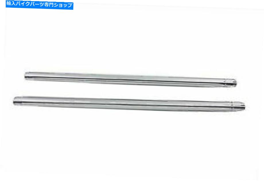 クロームパーツ V-Twin Chrome 35mmフォークチューブセット25-1 / 4 "全長24-1351 V-Twin Chrome 35mm ..