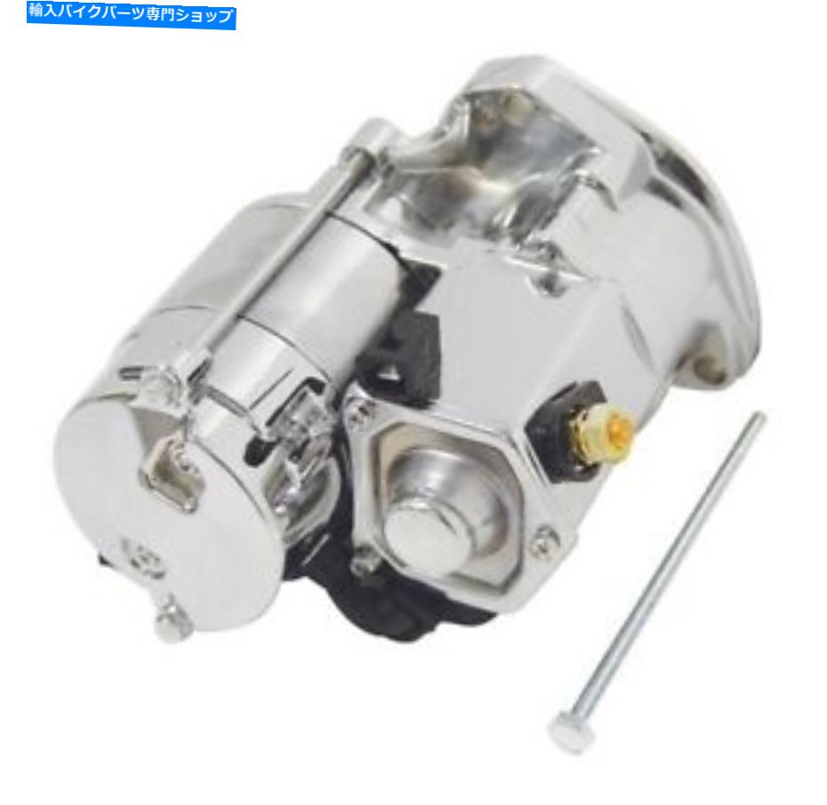 ѡ MID USA 17092 V-Factor Chromeȥ륯⡼89-06ϡ졼ӥåĥ Mid USA 17092 V-Factor Chrome High Torque Starter Motor 89-06 Harley Big Twin