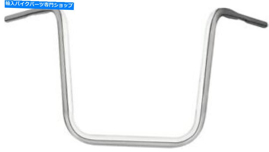 クロームパーツ Baron Hefty 1 1/4ハンドルバーAPEハンガー - Chrome BA-7312-74 Baron Hefty 1 1/4in. Handlebar Ape Hanger - Chrome BA-7312-74