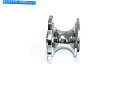 クロームパーツ クロムフロントホイールハブクローバースタイルフィットハーレーダビッドソン Chrome Front Wheel Hub Clover Style fits Harley-Davidson