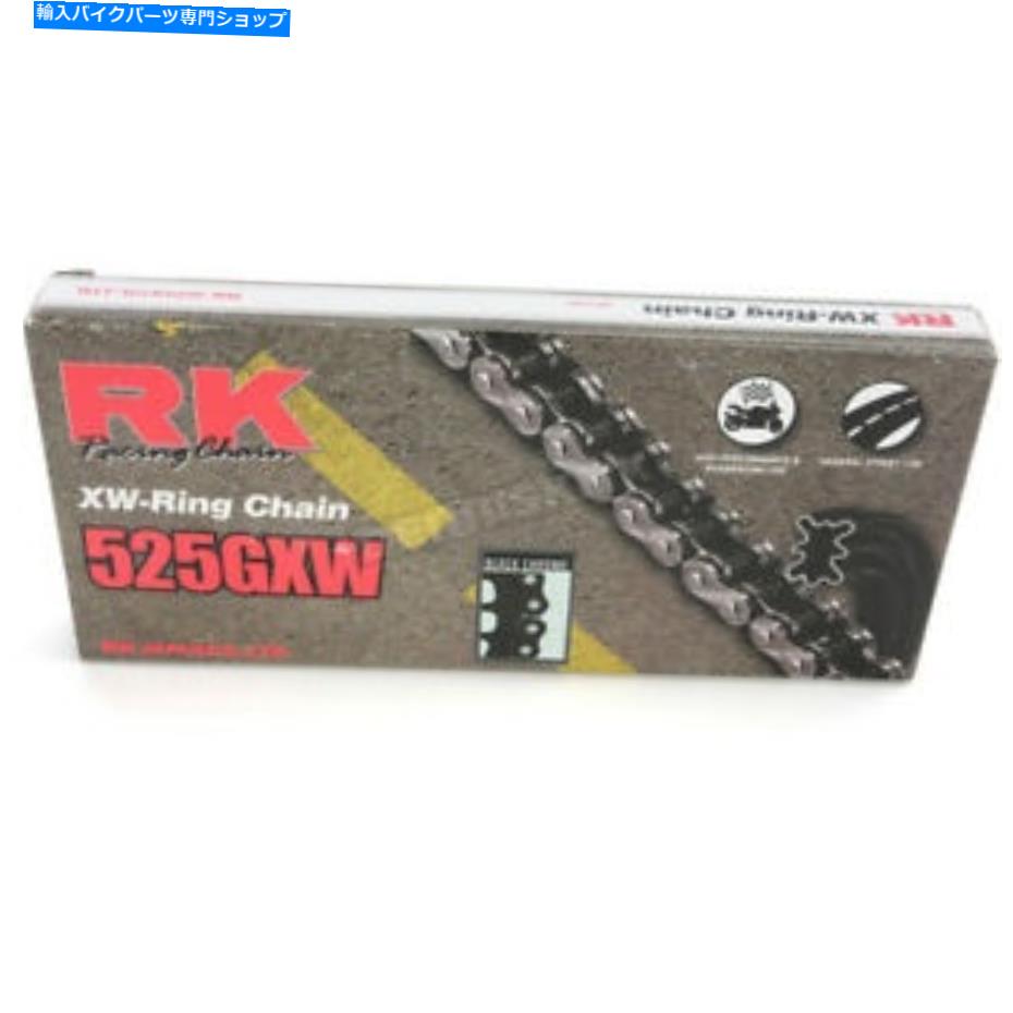 ѡ RK֥å/525 GXW XW󥰥 - BC525GXW-150 RK Black/Chrome 525 GXW XW-Ring Chain - BC525GXW-150