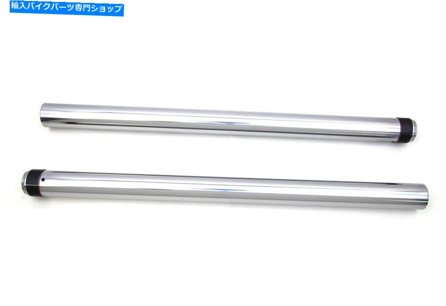 楽天Us Custom Parts Shop USDMクロームパーツ ハードクロームフォークチューブセットストック長フィットハーレー - ダビッドソン Hard Chrome Fork Tube Set Stock Length fits Harley-Davidson