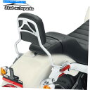 クロームパーツ ハーレースポーツグライド低ライダーワンピーススチール旅客機Sissy Bar Backrest For Harley Sport Glide L...