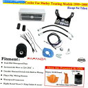 クロームパーツ H-D Electra Glide Flht 1999-2008のためのオイルクーラーデュアルファン冷却システム Reefer Oil Cooler Dual Fans Cooling System For H-D Electra Glide FLHT 1999-2008