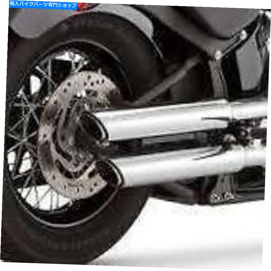 クロームパーツ 排気マフラーズハーレーダビッドソンディスプレイのヴァンス＆ハインズクロームスラッ..