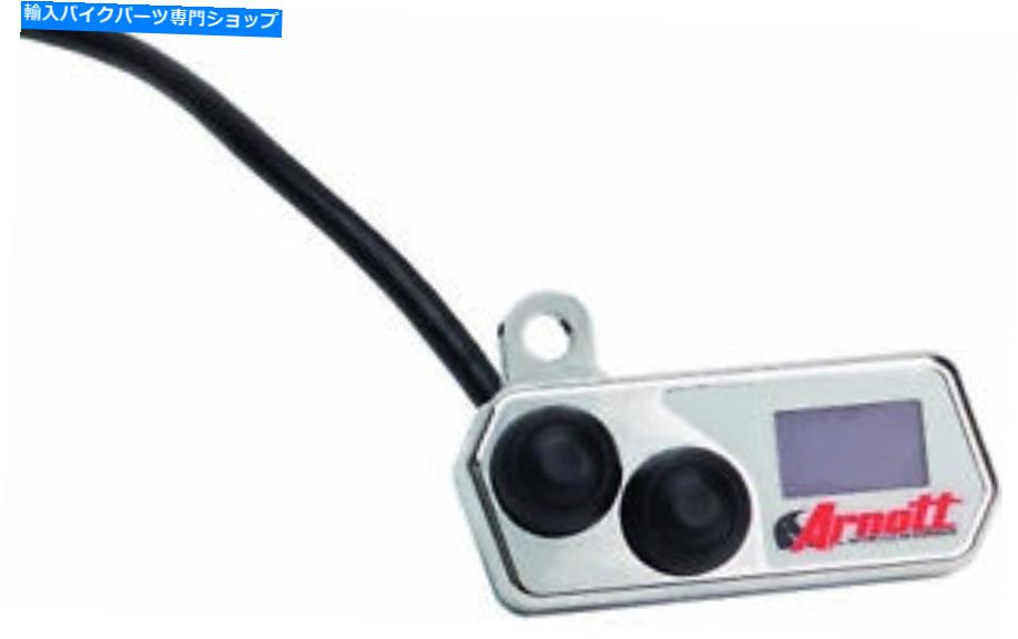 ѡ ΥåȥϥɥСޥȥץåܥ󥳥ȥW / LEDϥK-3115 Arnott Handlebar Mounted Push Button Controller w/LED Pressure Gauge K-3115