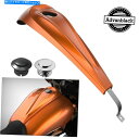 クロームパーツ アンバーウイスキーロープロファイルタンクダッシュコンソール燃料ガスタンクキャップフィットハーレー08-20 Amber Whiskey Low-Profile Tank Dash Console Fuel Gas Tank Cap Fits Harley 08-20