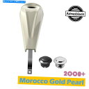 クロームパーツ モロッコゴールドパールロープロファイルタンクダッシュコンソール&燃料ガスキャップフィットハーレー08+ Morocco Gold Pearl Low-Profile Tank Dash Console & Fuel Gas Cap Fits Harley 08+