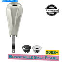 クロームパーツ Bonneville Salt Pearlロープロファイルタンクダッシュコンソール燃料ガスキャップフィットハーレー08+ Bonneville Salt Pearl Low-Profile Tank Dash Console Fuel Gas Cap Fits Harley 08+