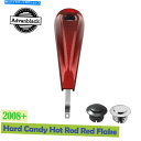 クロームパーツ ハードキャンディホットロッドレッドフレークロープロファイルタンクダッシュコンソールフィット08+ハーレー Hard Candy Hot Rod ...
