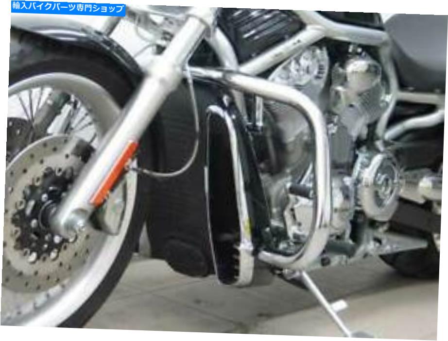 クロームパーツ クラッシュバークロムメッキハーレーダビッドソンVロッドVRSCA ,,VRSCAW、VRSCDXメンズ38mm Crash BAR Chrome...