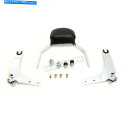 クロームパーツ コブラクローム11インチ軽い取り外し可能背もたれキット - 602-2029 Cobra Chrome 11 in. Mini Detachable Backrest Kit - 602-2029