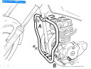 クロームパーツ ホンダCM125エンジンガード - HEPCO＆BECKER（1982-1986）によるクロム Honda CM125 Engine Guard - Chrome BY HEPCO BECKER (1982-1986)