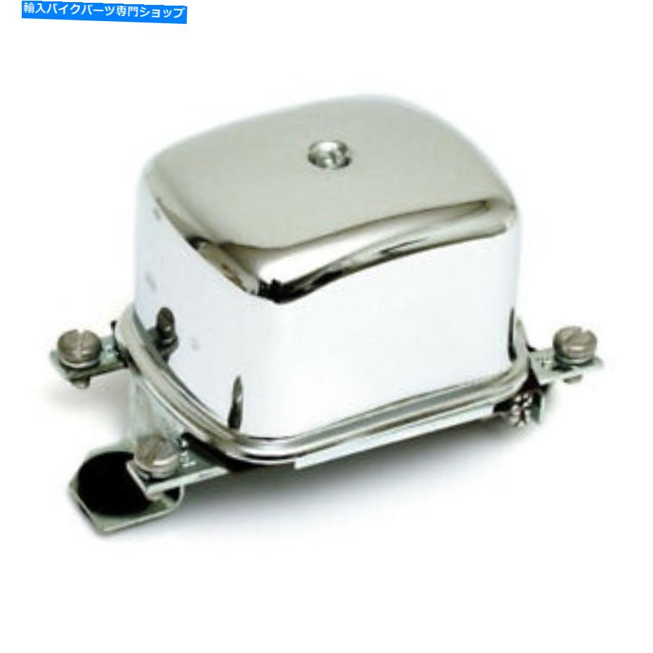 クロームパーツ アクセルオルタネーターレギュレータメカニカル6V、Chrome、Harley Davidson 52-64 Accel Alternator Regulator Mechanical 6V, Chrome, for Harley Davidson 52-64